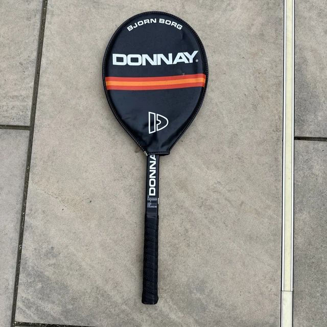 PLEASE READ DONNAY BELGIAN MADE - VINTAGE BJORN BORG ALLWOOD TENNIS ...