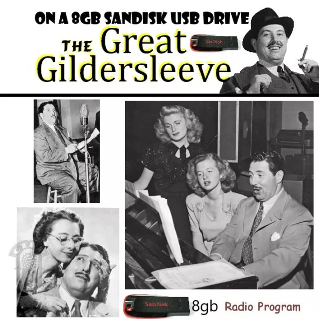 The Great Gildersleeve Old Time Radio Show 543 Episodes MP3 8 Gb USB Drive