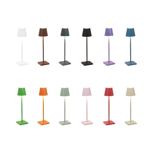 Lampada a led da tavolo Poldina Pro Micro, ricaricabile e dimmerabile