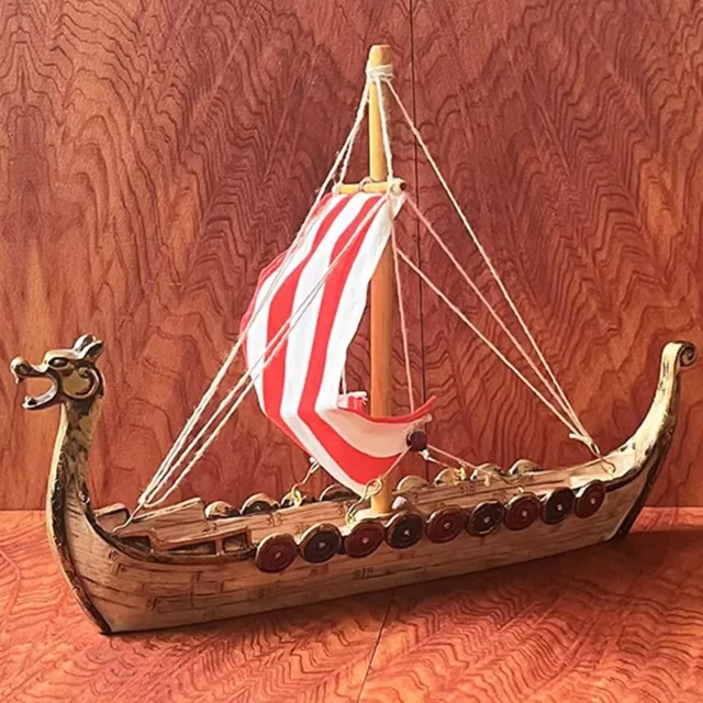 Traditionelles Chinesisches Piraten-Segelboot mit Drachenkopf, Aus Kunsthar3407