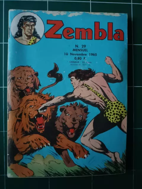 ZEMBLA n° 29  / 10 Novembre 1965 / ME / Edition : LUG