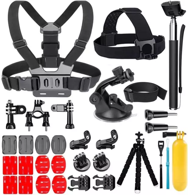 Kit Accessori per Action Camera  Gopro Hero DBPOWER Altre Fotocamere Kit 25 In1