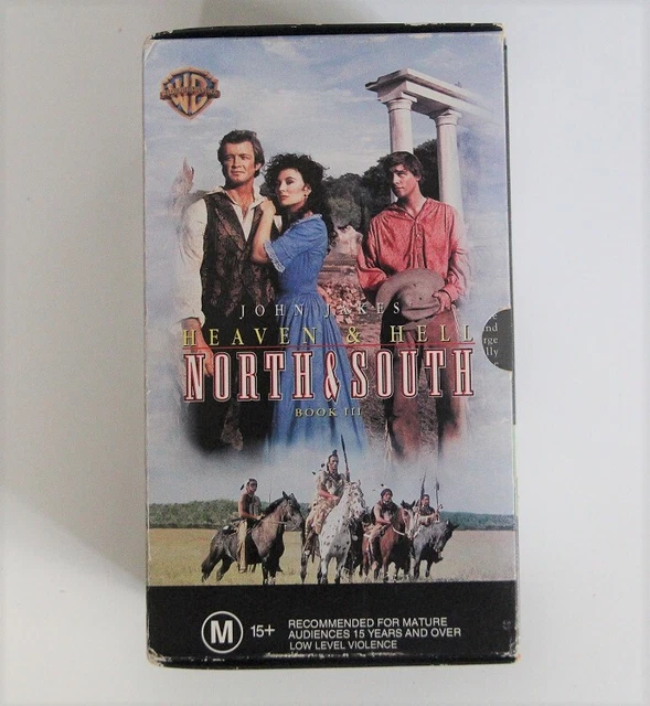 Heaven & Hell North & South Book Iii HEAVEN & HELL North & South Book III Box Set 3 VHS tapes Warner Bros