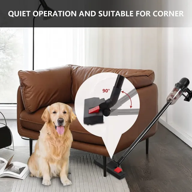 Vacuum Cleaner 4-in-1 17000Pa Powerful Stick Lightweight Vacuum with 600W Motor