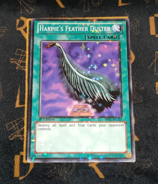 YUGIOH HARPIE'S FEATHER Duster (BP01EN035) Starfoil Rare 1ère Editions
