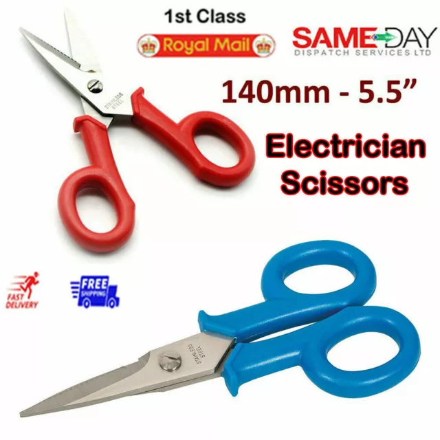 2pc Electricians Scissors Shears Cable Wire Cutters