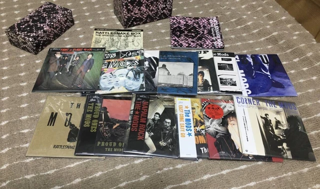 THE MODS RATTLE SNAKE BOX 12CD+1DVD
