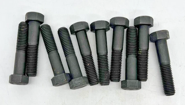 Lot of 10 6D-0083 Caterpillar CAT 3.5" Hex Head Bolts