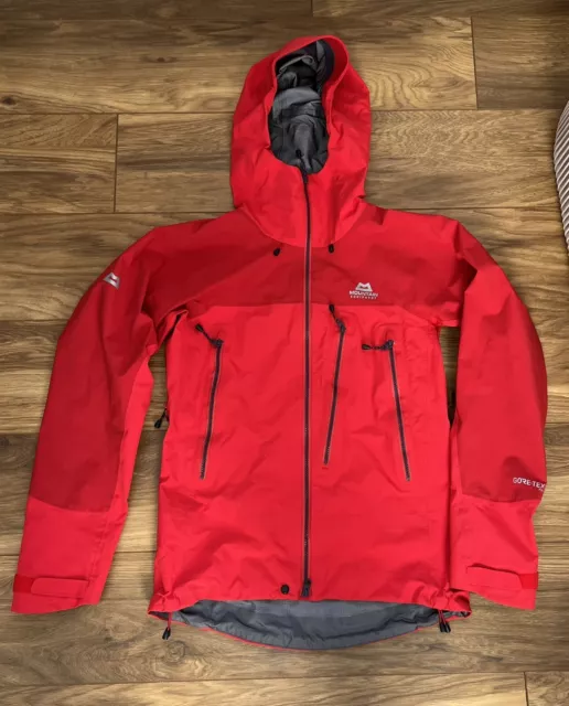 Giacca Mountain Equipment Uomo LHOTSE Gore-Tex Pro Taglia Small Rossa