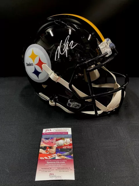 Pittsburgh Steelers Michael Vick Signed Full Size Helmet Jsa Witness Coa