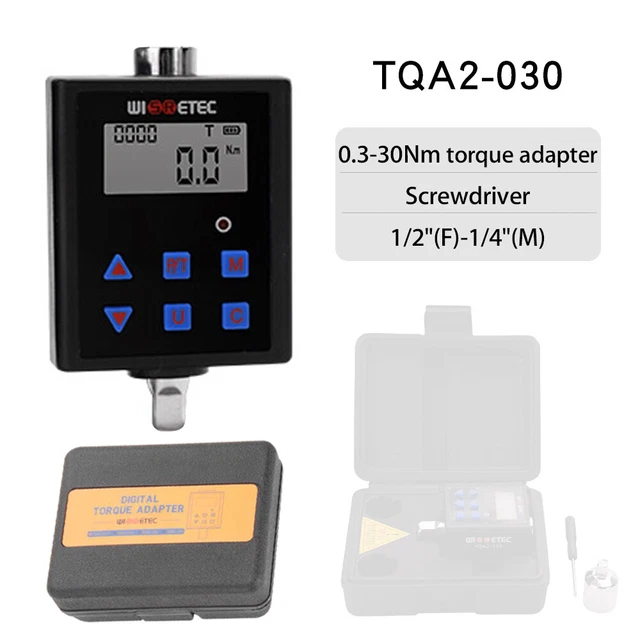 Torque Range Display DIGITAL TORQUE METER Digital Backlight Display Two-ways Measurement Two ...