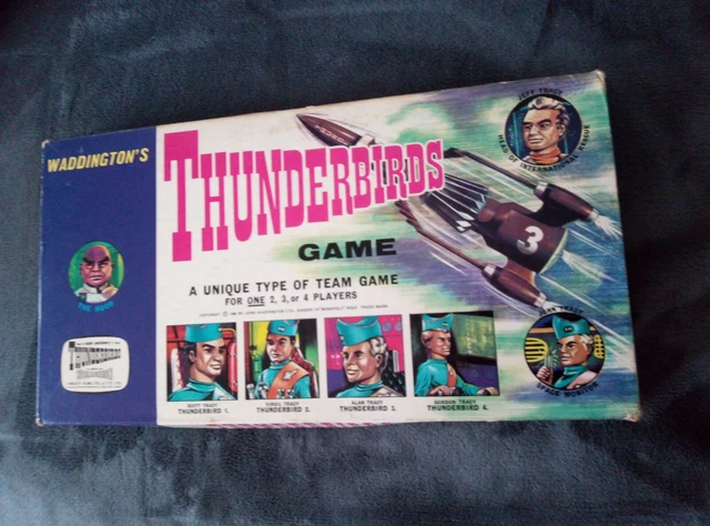 JEU DE SOCIÉTÉ Thunderbirds International Rescue 1992 100 % complet