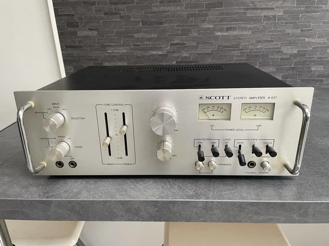 Amplificateur Dual CV 1400 Vintage Lire Descriptif