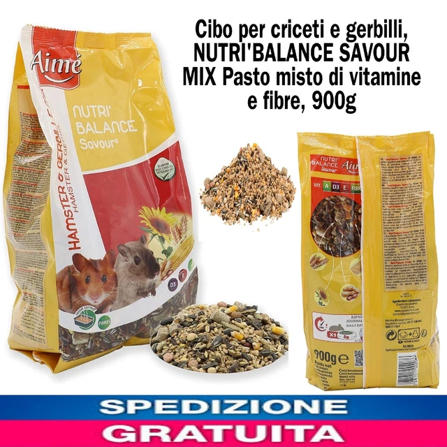 Mangime Per Criceti Nobleza - 500g, Alimento Completo Con Vitamine E Fibre - Foto 9