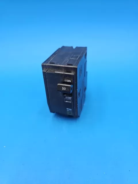 Square D QO250 2 pole 50 Amp 120/240v Plug In QO Circuit Breaker