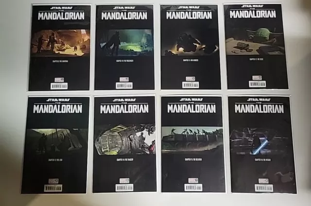 Star Wars Mandalorian-Season Two (2023) #1-8 Nm/Vf Concept Art Set Marvel Comics
