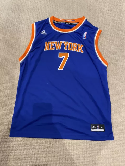 NEW YORK KNICKS basketball vest #7 Anthony, XL adult.