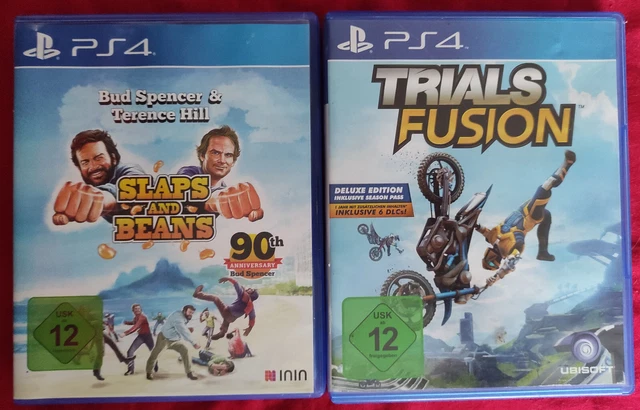 Jeu Bud Spencer & Terence Hill Slaps And Beans - Version Allemande PS4 - Comme Neuf