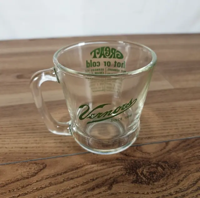 Vernor's 100th Anniversary Glass - Great Hot or Cold