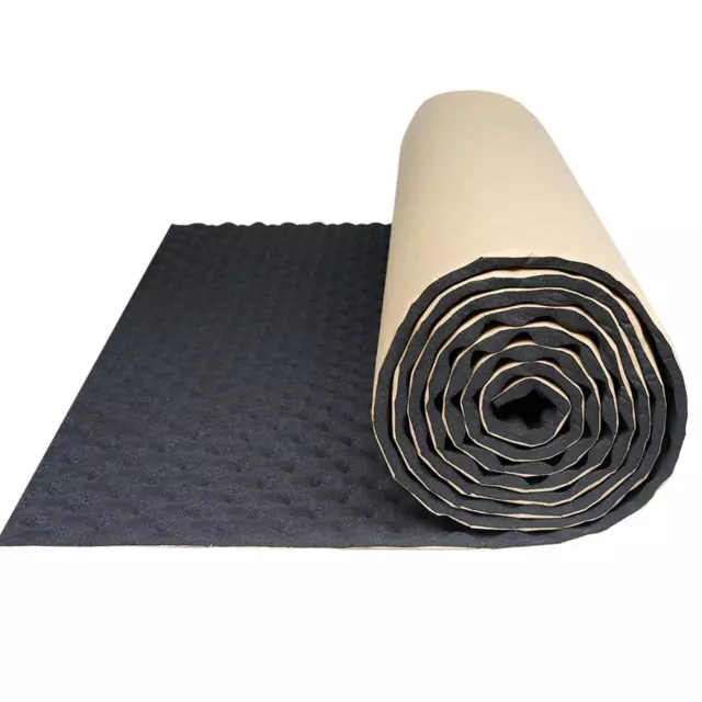 50x200cm Tapis de Voiture mousse isolation Insonorisant Thermique Sonore Mat