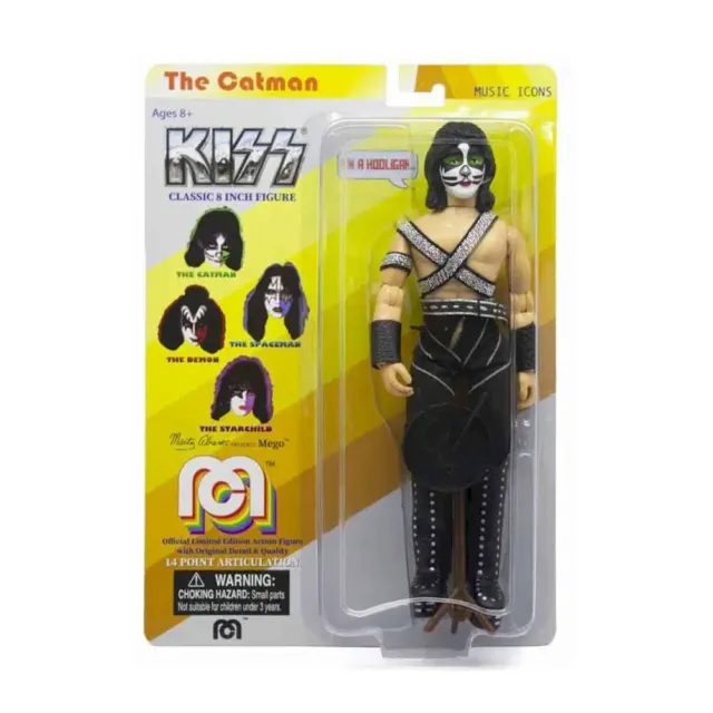 Mego Kiss Catman Figure Peter Criss 8 Inch NEW