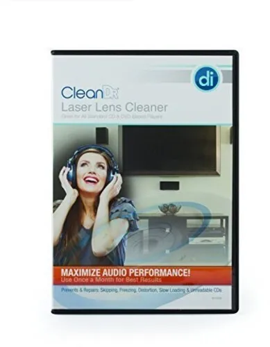 Digital Innovations 6012000 CleanDr CD Laser Lens Cleaner - Voice Instructions [
