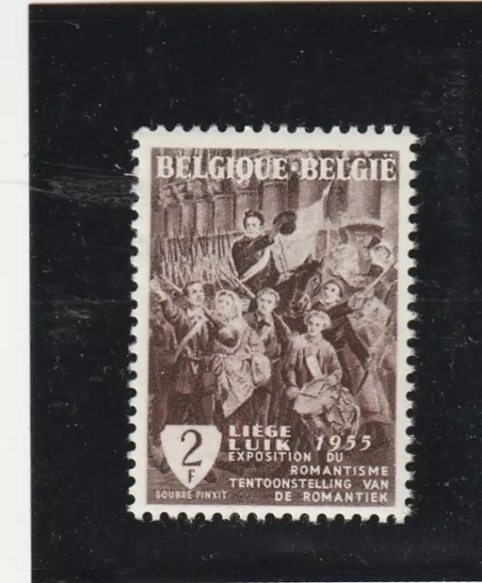 L5610 BELGIQUE TIMBRE Y&T N° 972 de 1955 " Départ des Volontaires liege " Neuf**