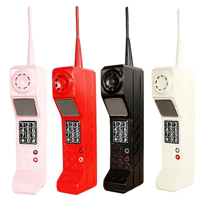 Retro Mobile Telephone , Vintage Iron Cellphone Model,