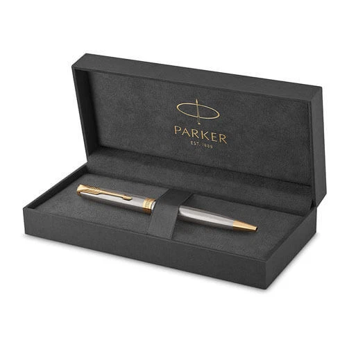 Finiture IN Oro Parker Sonnet Acciaio Inox Penna a Sfera