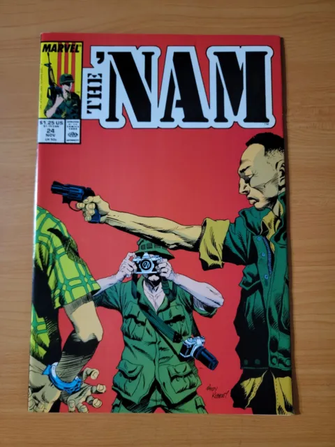 The 'Nam #24 Direct Market Edition ~ NEAR MINT NM ~ 1988 Marvel Comics