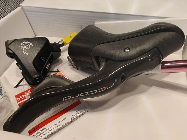 Leviers De Frein Campagnolo Nuovo Record 2030 - État Proche Du Neuf, Italie Années 70, Pour Vélo De Route