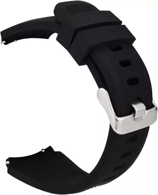 22 Mm Cinturino Di Ricambio Silicone Compatibile per Samsung Gear S3 Frontier/Cl
