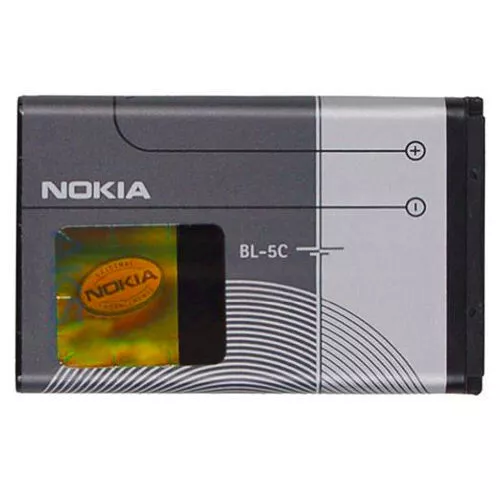 ORIGINAL Nokia Akku BL-5C für 3110 6030 6230 6230i 6680 C2 E50 N70 N91 6600 Accu