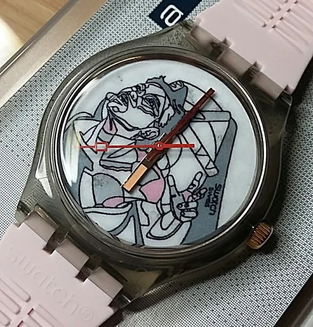 🔴 SWATCH KIKI Picasso Automatic Conversion Rarità EUR