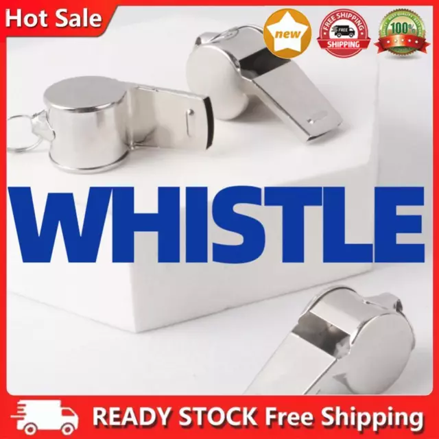 Portable Referee Whistles Metal Whistle Cheer Whistles for Competition Training