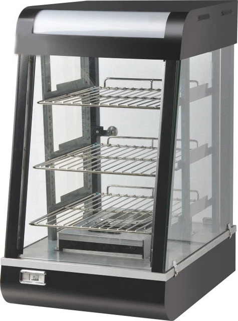 Kratos 30Y-014 Hot Food Merchandiser, 13"W Display Area, 3 Shelves