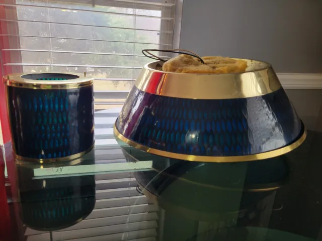 Pair Of Moe Honeycomb Lights