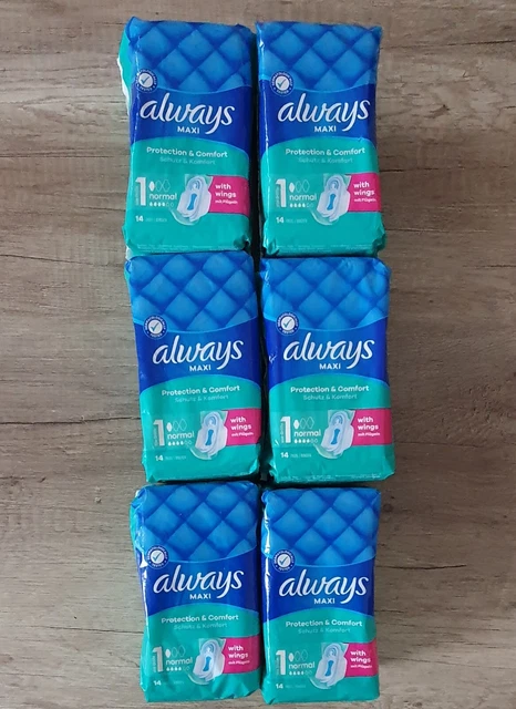 📌 Always Maxi Binden 6 Packungen