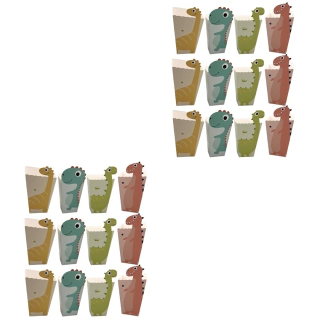 48 piezas Premium Exquisitas Cajas Pequeñas de Palomitas de Maíz Bolsas Pequeñas de Palomitas de Maíz para Fiesta