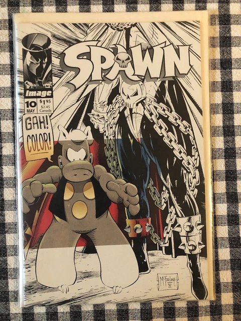 Spawn #10 First Print Image Comics (1993) Cerebus Todd Mcfarlane Dave Sim