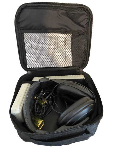 Allosun EM282-R Ultrasonic Leak Detector Vintage Kit with Headphones and Case