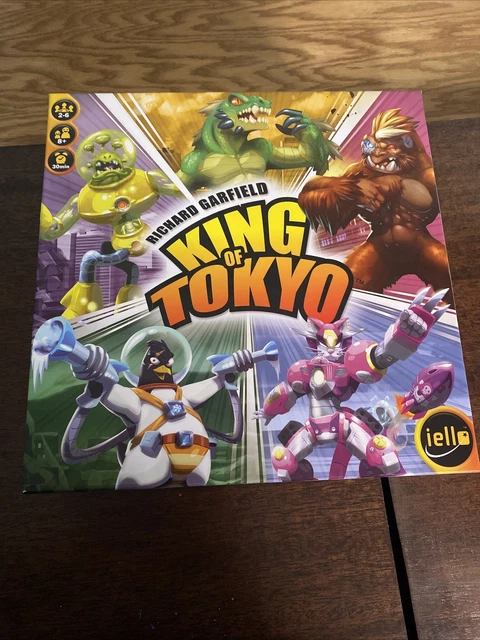 IELLO King of Tokyo Edition Board Game Monsters Card Dice Tokens Characters Comp