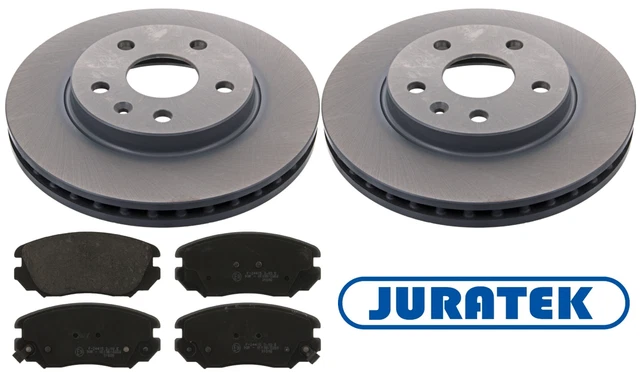thumbnail interactive-video image 1 of Juratek Front Brake Discs (296mm) For Vauxhall Insignia 1.6/2.0 2008-2017 – Vented, 5-Bolt 1 of 2