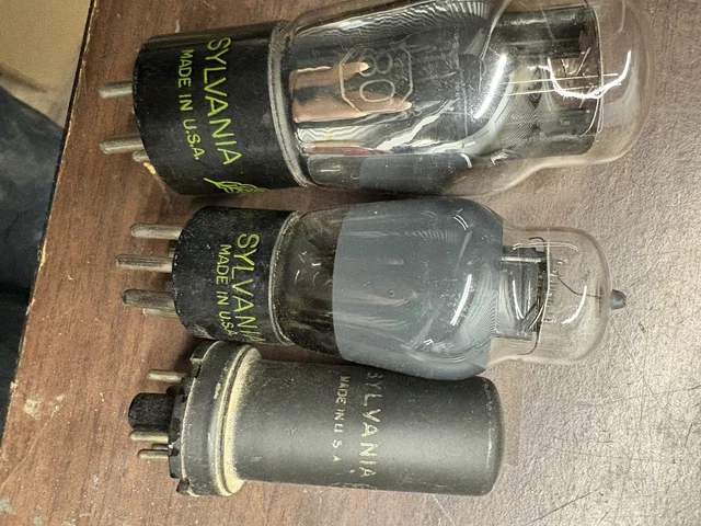 Sylvania 12AX7 NOS preamp Long-plate tube (ECC83 / 7025) Röhre, Hifi, Valve