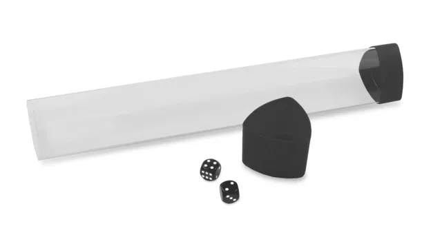 Playmat Tube with Dice Cap - Black (1 Tube) (US IMPORT)
