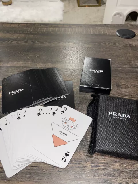 PRADA DECK OF Cards - Never Used, Gift Box Included - Fast Ship