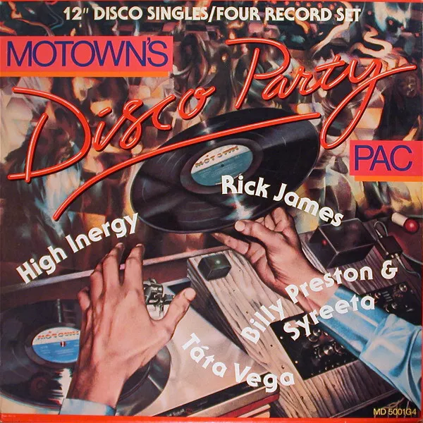 Various - Motown&apos;s Disco Party Pac (4x12" + Box) (Near Mint (NM or M-))