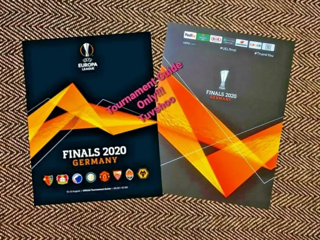 Europa League 2020 Tournament Guide Official UEFA 10-17/8/2020! LAST FEW!!!