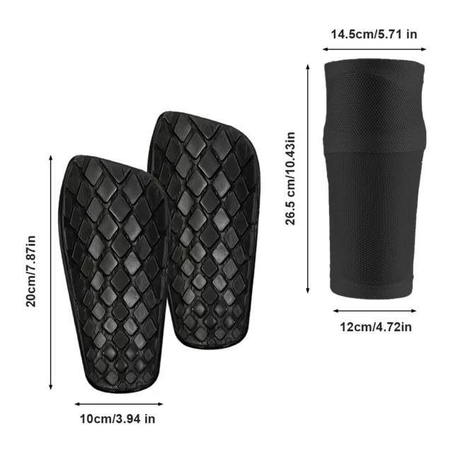 4pcs For Kids Comfortable Shin Guard Non Slip Protective Sports With Leg Sleeves