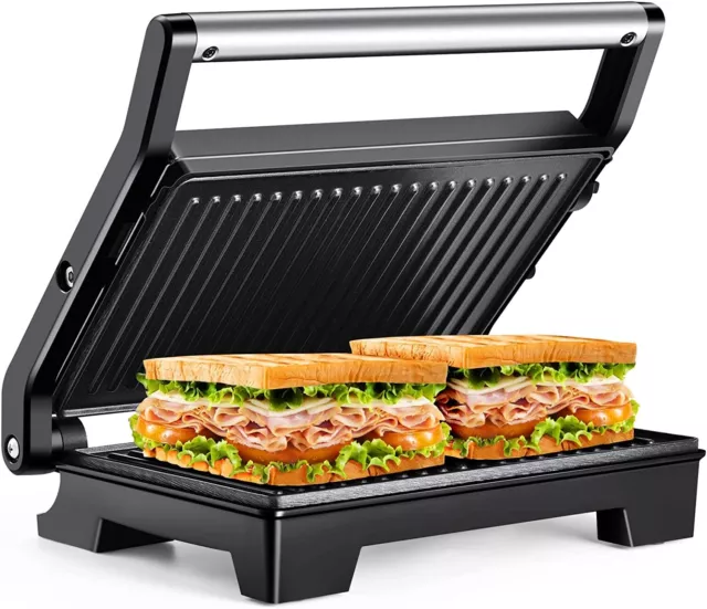 Sandwich Tostadora Cafetera-Plancha Grill Prensa Electrica Comercial a La  Par US